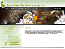 Tablet Screenshot of eugeneaquariumservice.com